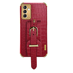Handyhülle Hülle Luxus Leder Schutzhülle XD5 für Samsung Galaxy A82 5G Rot