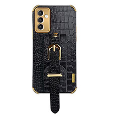 Handyhülle Hülle Luxus Leder Schutzhülle XD5 für Samsung Galaxy A82 5G Schwarz