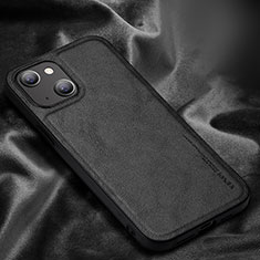 Handyhülle Hülle Luxus Leder Schutzhülle XV1 für Apple iPhone 15 Schwarz