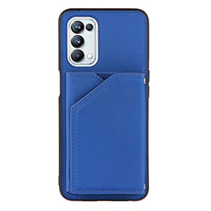 Handyhülle Hülle Luxus Leder Schutzhülle Y01B für OnePlus Nord N200 5G Blau