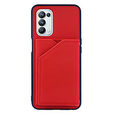 Handyhülle Hülle Luxus Leder Schutzhülle Y01B für OnePlus Nord N200 5G Rot