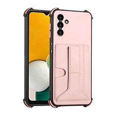 Handyhülle Hülle Luxus Leder Schutzhülle Y01B für Samsung Galaxy A13 5G Rosegold