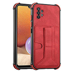 Handyhülle Hülle Luxus Leder Schutzhülle Y01B für Samsung Galaxy M32 5G Rot