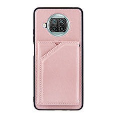 Handyhülle Hülle Luxus Leder Schutzhülle Y01B für Xiaomi Mi 10i 5G Rosegold