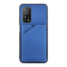 Handyhülle Hülle Luxus Leder Schutzhülle Y01B für Xiaomi Mi 10T Pro 5G Blau