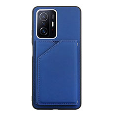 Handyhülle Hülle Luxus Leder Schutzhülle Y01B für Xiaomi Mi 11T 5G Blau