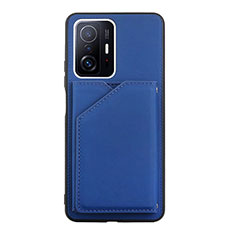 Handyhülle Hülle Luxus Leder Schutzhülle Y01B für Xiaomi Mi 11T Pro 5G Blau