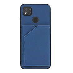 Handyhülle Hülle Luxus Leder Schutzhülle Y01B für Xiaomi POCO C31 Blau