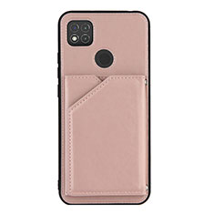 Handyhülle Hülle Luxus Leder Schutzhülle Y01B für Xiaomi POCO C31 Rosegold