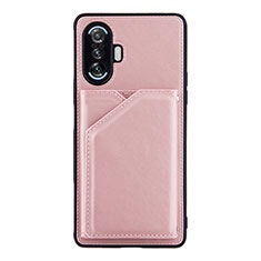 Handyhülle Hülle Luxus Leder Schutzhülle Y01B für Xiaomi Poco F3 GT 5G Rosegold