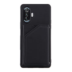 Handyhülle Hülle Luxus Leder Schutzhülle Y01B für Xiaomi Poco F3 GT 5G Schwarz