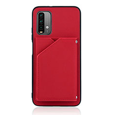 Handyhülle Hülle Luxus Leder Schutzhülle Y01B für Xiaomi Redmi 9T 4G Rot