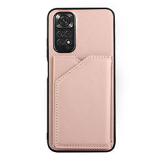 Handyhülle Hülle Luxus Leder Schutzhülle Y01B für Xiaomi Redmi Note 11S 4G Rosegold