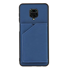 Handyhülle Hülle Luxus Leder Schutzhülle Y01B für Xiaomi Redmi Note 9 Pro Blau