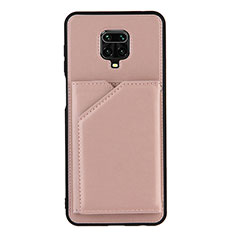 Handyhülle Hülle Luxus Leder Schutzhülle Y01B für Xiaomi Redmi Note 9S Rosegold