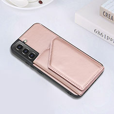 Handyhülle Hülle Luxus Leder Schutzhülle Y02B für Samsung Galaxy S24 Plus 5G Rosegold