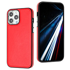 Handyhülle Hülle Luxus Leder Schutzhülle Y03B für Apple iPhone 13 Pro Max Rot