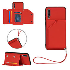 Handyhülle Hülle Luxus Leder Schutzhülle Y03B für Samsung Galaxy A30S Rot