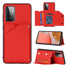 Handyhülle Hülle Luxus Leder Schutzhülle Y04B für Samsung Galaxy A72 4G Rot