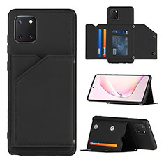 Handyhülle Hülle Luxus Leder Schutzhülle Y04B für Samsung Galaxy M60s Schwarz