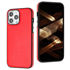 Handyhülle Hülle Luxus Leder Schutzhülle Y07B für Apple iPhone 13 Pro Max Rot