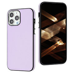 Handyhülle Hülle Luxus Leder Schutzhülle Y07B für Apple iPhone 14 Pro Helles Lila