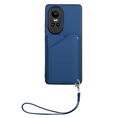 Handyhülle Hülle Luxus Leder Schutzhülle YB1 für Oppo Reno10 5G Blau