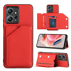 Handyhülle Hülle Luxus Leder Schutzhülle YB1 für Xiaomi Redmi Note 12 4G Rot