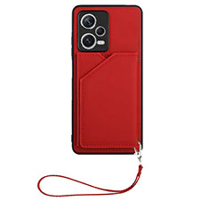 Handyhülle Hülle Luxus Leder Schutzhülle YB1 für Xiaomi Redmi Note 12 Explorer Rot