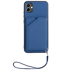 Handyhülle Hülle Luxus Leder Schutzhülle YB2 für Samsung Galaxy M04 Blau