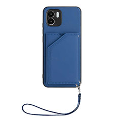 Handyhülle Hülle Luxus Leder Schutzhülle YB2 für Xiaomi Poco C50 Blau