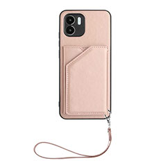 Handyhülle Hülle Luxus Leder Schutzhülle YB2 für Xiaomi Poco C50 Rosegold