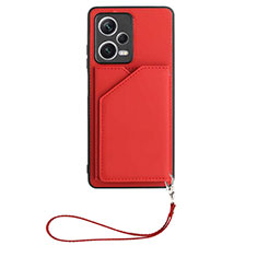 Handyhülle Hülle Luxus Leder Schutzhülle YB2 für Xiaomi Poco X5 5G Rot