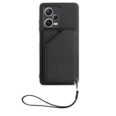 Handyhülle Hülle Luxus Leder Schutzhülle YB2 für Xiaomi Poco X5 5G Schwarz