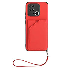 Handyhülle Hülle Luxus Leder Schutzhülle YB2 für Xiaomi Redmi 10 Power Rot