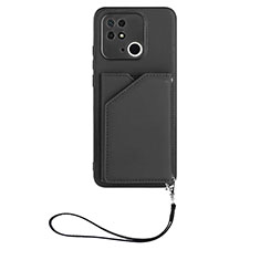 Handyhülle Hülle Luxus Leder Schutzhülle YB2 für Xiaomi Redmi 10 Power Schwarz