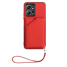 Handyhülle Hülle Luxus Leder Schutzhülle YB2 für Xiaomi Redmi Note 12 4G Rot