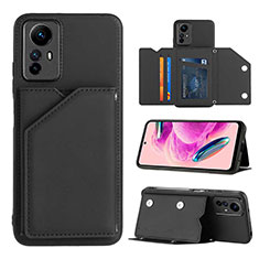 Handyhülle Hülle Luxus Leder Schutzhülle YB2 für Xiaomi Redmi Note 12S Schwarz