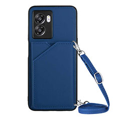 Handyhülle Hülle Luxus Leder Schutzhülle YB3 für OnePlus Nord N300 5G Blau