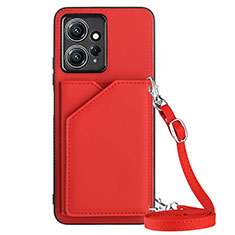 Handyhülle Hülle Luxus Leder Schutzhülle YB3 für Xiaomi Redmi Note 12 4G Rot