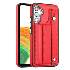 Handyhülle Hülle Luxus Leder Schutzhülle YB4 für Samsung Galaxy A34 5G Rot