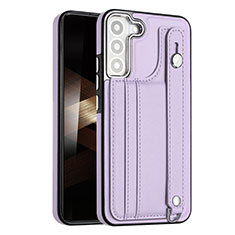 Handyhülle Hülle Luxus Leder Schutzhülle YB4 für Samsung Galaxy S24 5G Violett