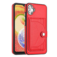 Handyhülle Hülle Luxus Leder Schutzhülle YB5 für Samsung Galaxy M04 Rot