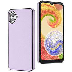 Handyhülle Hülle Luxus Leder Schutzhülle YB6 für Samsung Galaxy F04 Violett