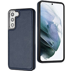 Handyhülle Hülle Luxus Leder Schutzhülle YB6 für Samsung Galaxy S22 5G Blau