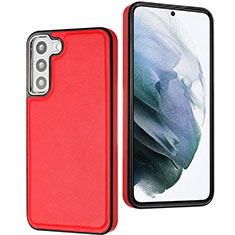 Handyhülle Hülle Luxus Leder Schutzhülle YB6 für Samsung Galaxy S22 5G Rot