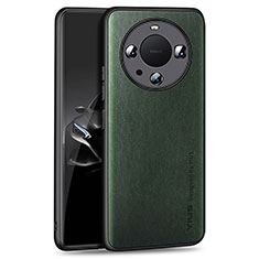 Handyhülle Hülle Luxus Leder Schutzhülle YM1 für Huawei Mate 60 Pro Grün