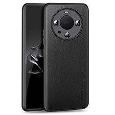 Handyhülle Hülle Luxus Leder Schutzhülle YM1 für Huawei Mate 60 Pro Schwarz