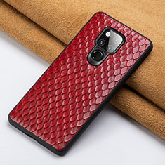 Handyhülle Hülle Luxus Leder Schutzhülle Z01 für Huawei Mate 20 X 5G Rot