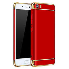 Handyhülle Hülle Luxus Metall Rahmen und Kunststoff für Xiaomi Mi 5 Rot